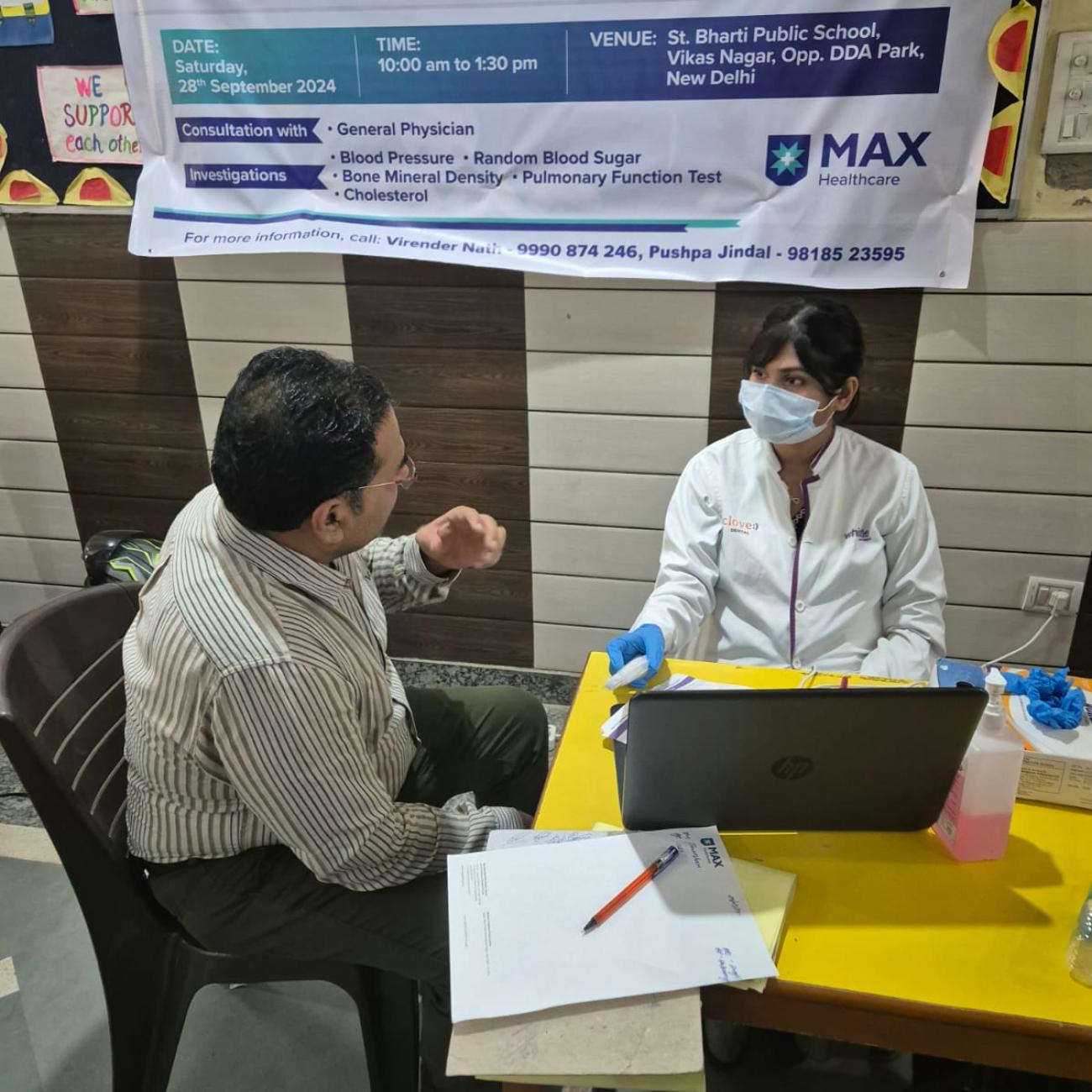 MAX Healthcare Group Medical Camp for People