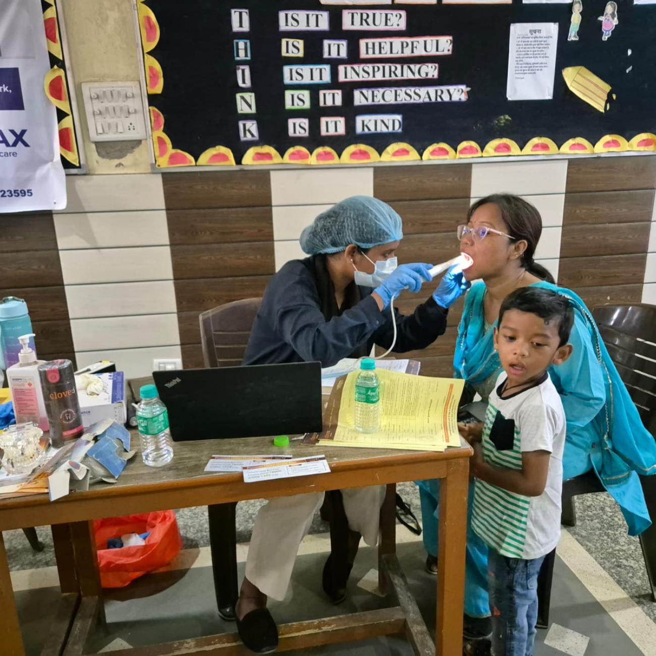 Medical Checkup Camp at St. Bharti Public School Campus